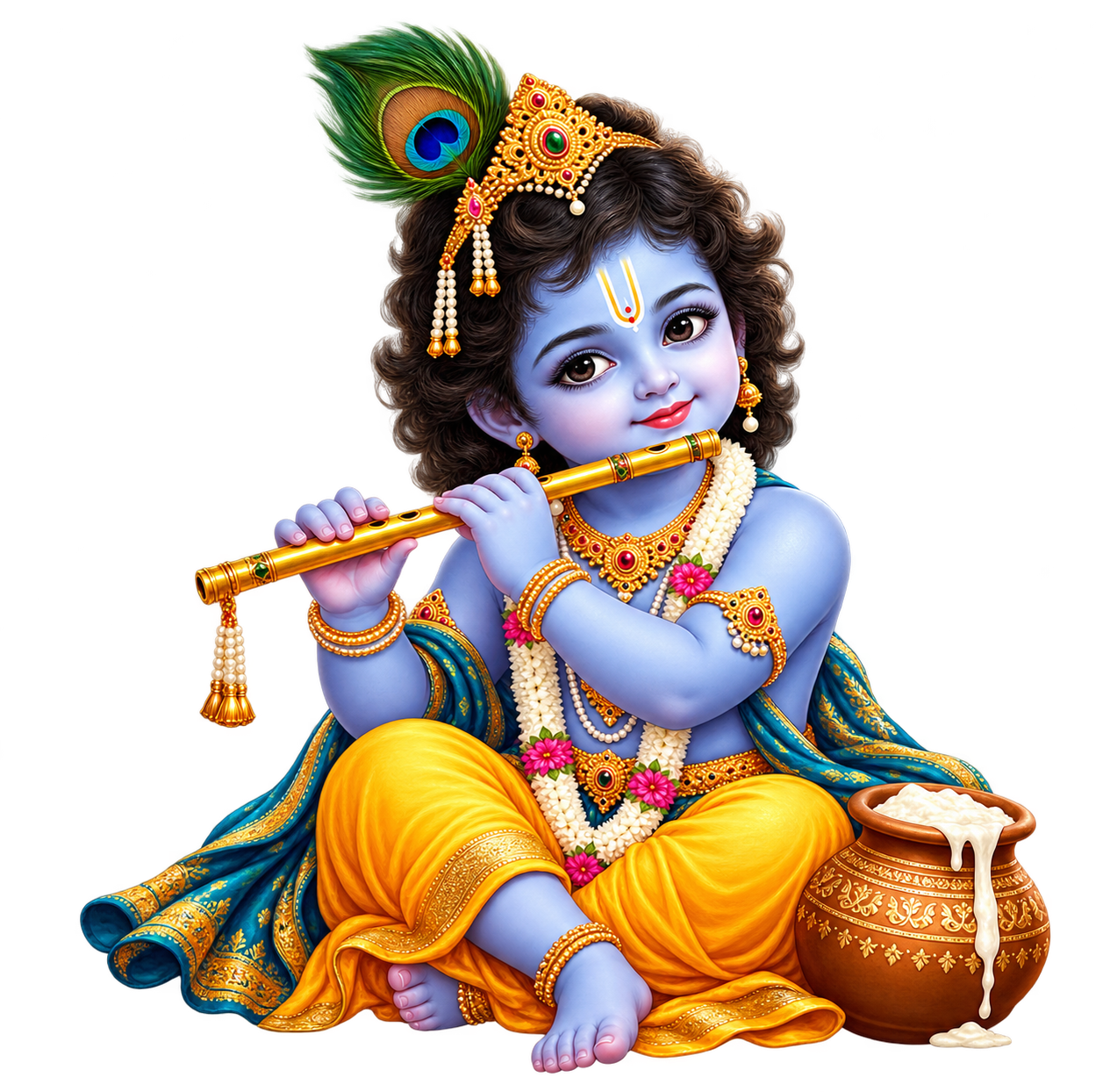 Lord Krishna Illustration
